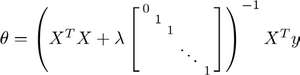 吴恩达机器学习笔记21-正则化线性回归(Regularized Linear Regression)