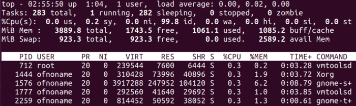 linux 基础（10）进程管理