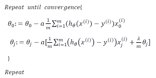 吴恩达机器学习笔记21-正则化线性回归(Regularized Linear Regression)