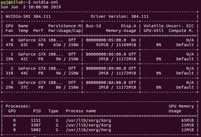 Ubuntu16.04+GTX 1080Ti+CUDA 8.0+cuDNN+Tesnorflow1.0深度学习服务器安装之路