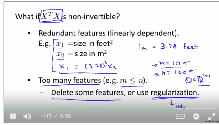 机器学习 coursera【week1-3】