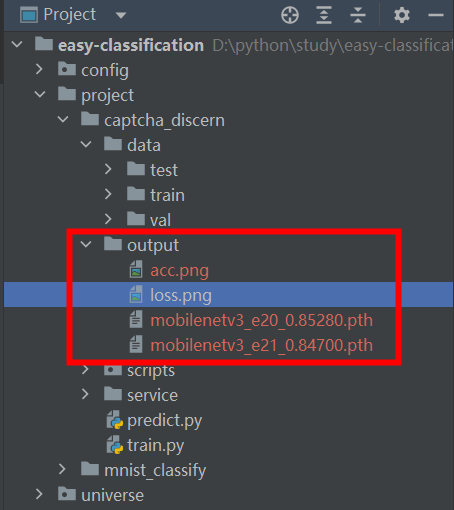 Easy-Classification-验证码识别