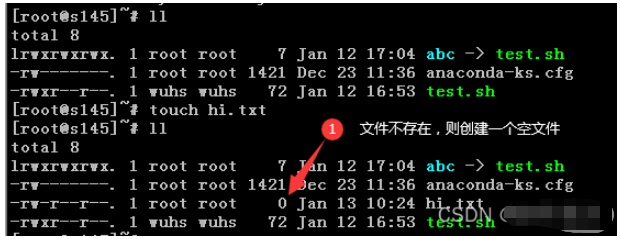 Linux touch命令如何使用