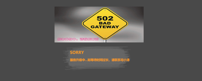 Nginx 自定义404、500、502 页面