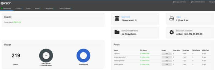 ceph13.2使用docker部署