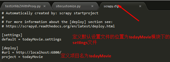 2017.07.26 Python网络爬虫之Scrapy爬虫实战之今日影视