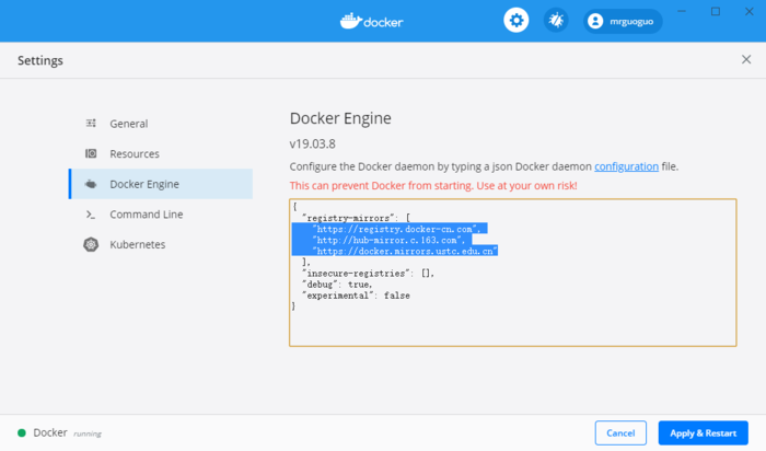 windows 下 安装 Docker  并在Docker 中安装GitLab  并进行相关的设置