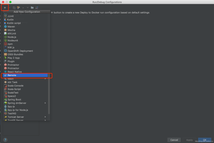 docker在配置tomcat和spring boot远程调试