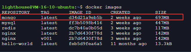 MongoDB从入门到实战之Docker快速安装MongoDB