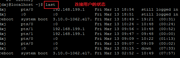 Linux  基本命令(PuTTy 操作）