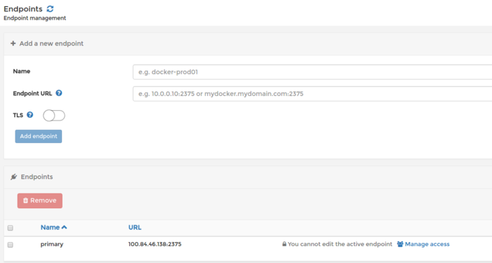 Docker集群管理portainer的使用