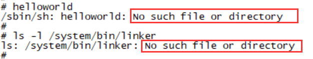 linux下可执行bin程序提示not found/no such file or directory/not executable