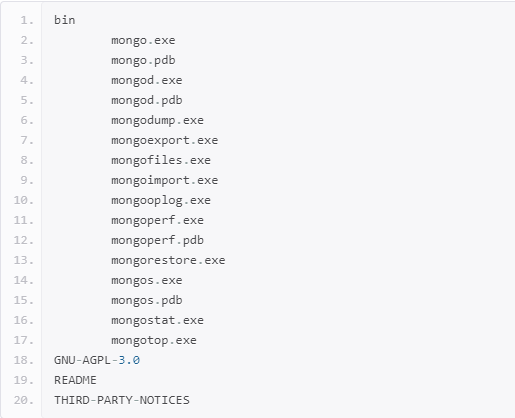 python爬虫-MongoDB安装配置