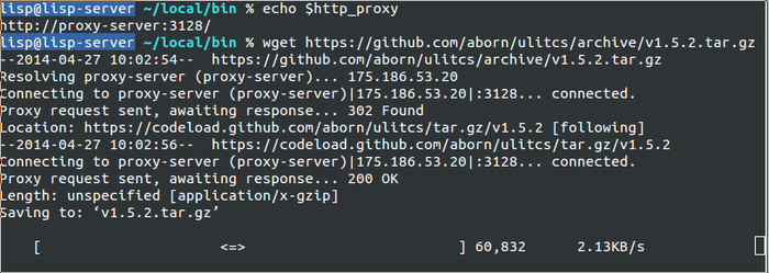 Ubuntu Linux下通过代理(proxy)使用git上github.com