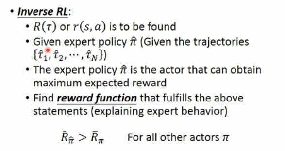 深度学习课程笔记（七）：模仿学习（imitation learning）    深度学习课程笔记（七）：模仿学习（imitation learning）