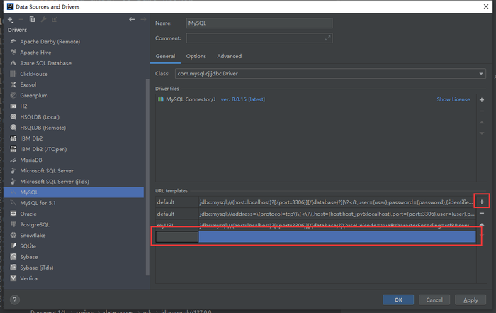 IDEA连接MySQL测试连接失败解决方法