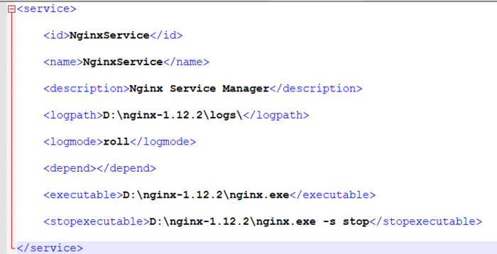 Windows下开机自启动Nginx-将Nginx注册为Windows服务 Windows service wrapper 使用