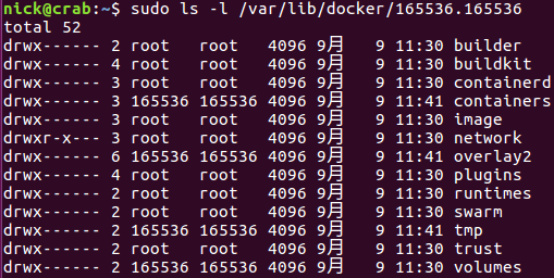 隔离 docker 容器中的用户