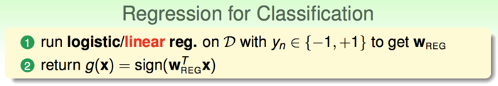 《机器学习基石》---Linear Models for Classification