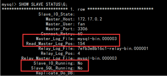 MySQL主从复制配置(Docker容器内配置)