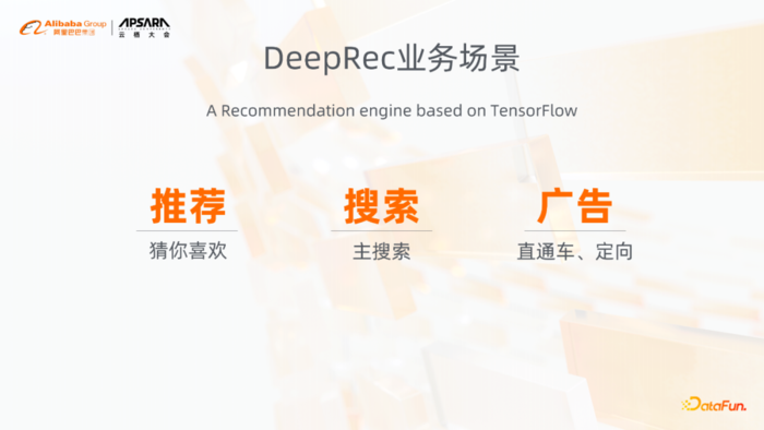 阿里巴巴稀疏模型训练引擎-DeepRec