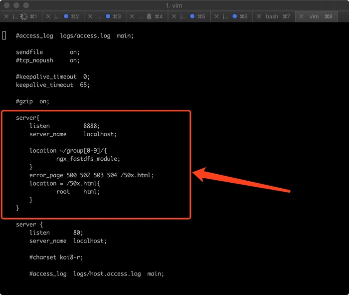 Nginx+FastDFS+MacOS图片服务器的搭建