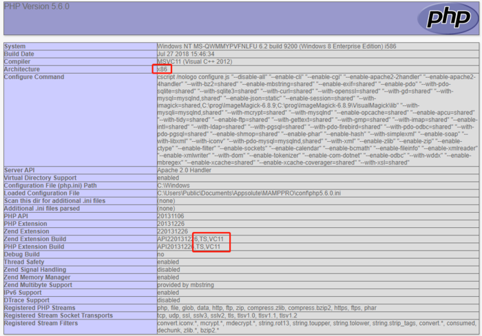 windows下php安装redis扩展