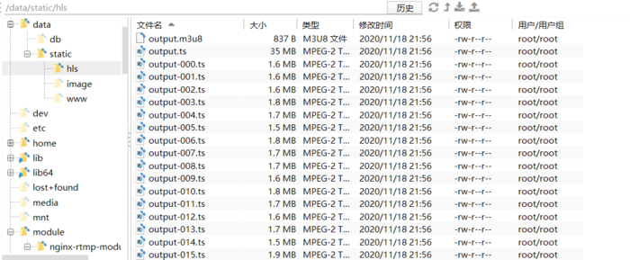 使用ffmpeg+nginx实现简单的点播功能