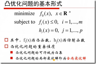 机器学习之凸优化基础二