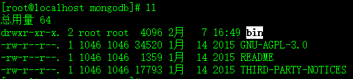 mongodb 之linux下安装、启动、停止、连接