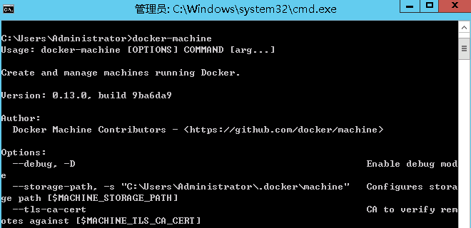 docker的windows下安装