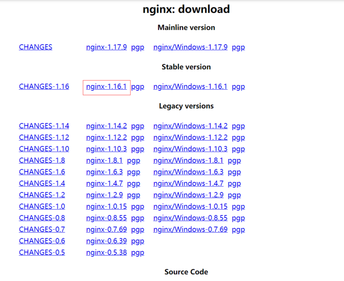 Linux和Windows环境下安装Nginx