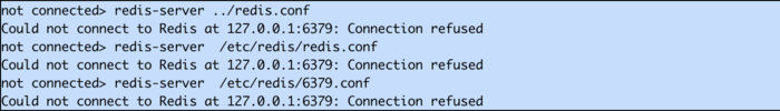 Could not connect to Redis at 127.0.0.1:6379: Connection refused