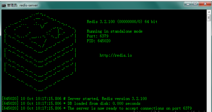 windows下通过批处理脚本启动redis