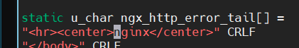 Nginx: Custom server_token