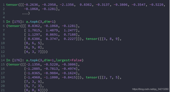 PyTorch——(3) tensor基本运算