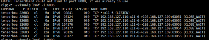 pytorch 怎么用tensorboard 可视化    启动Tensorboard时发生错误：class BeholderHook(tf.estimator.SessionRunHook): AttributeError: module 'tensorflow.python.estimator.estimator_lib' has no attribute 'SessionRunHook'No dashboards are active for the current data set. 