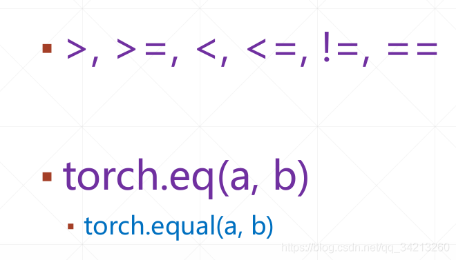 PyTorch——(3) tensor基本运算