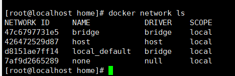 docker启动创建容器时，报错Cannot link to /mysql, as it does not belong to the default network