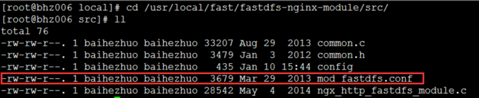 FastDFS 和nginx整合