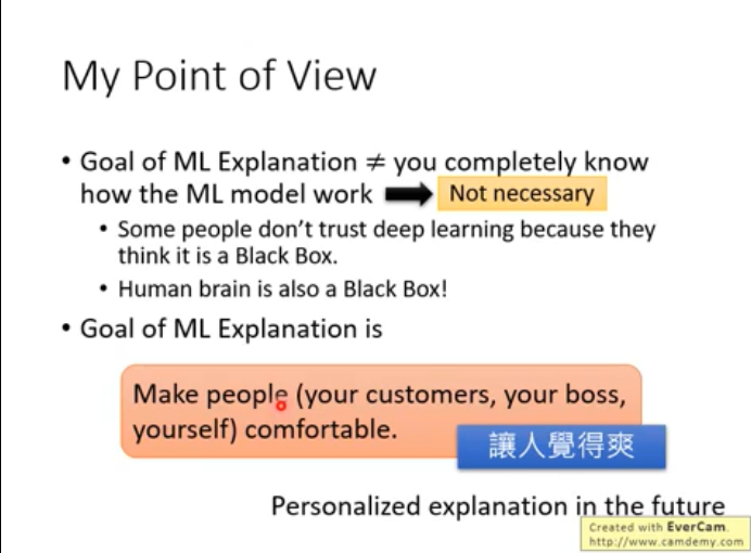 【笔记】机器学习 - 李宏毅 -- Explainable ML 可解释性机器学习