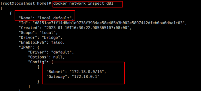 docker启动创建容器时，报错Cannot link to /mysql, as it does not belong to the default network