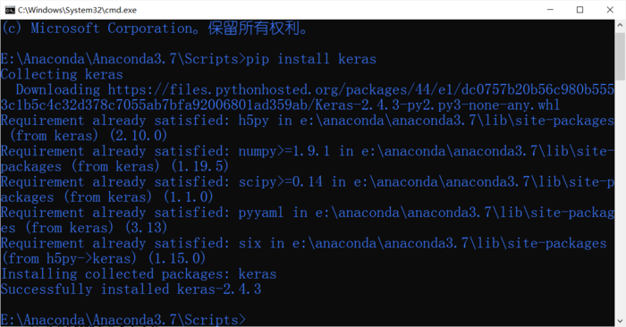 使用Keras构建神经网络图像识别模型