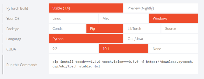 win10配置cuda和pytorch