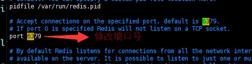 使用 redis 连接指定端口的 redis 数据库