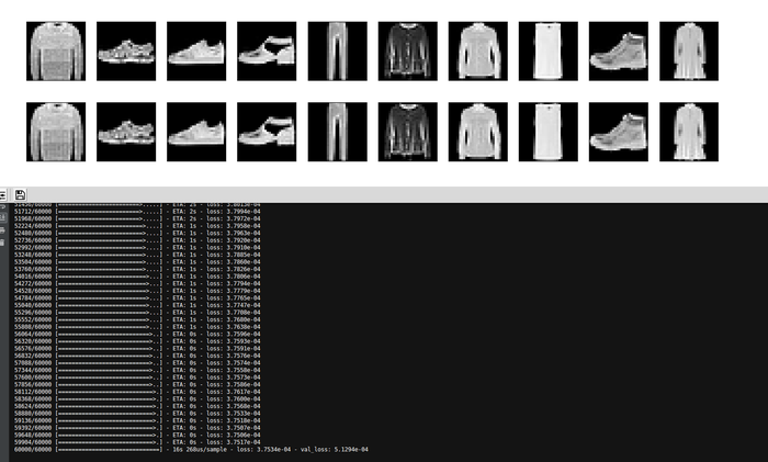 tensorflow1.15 keras 自编码 -- > Keras上实现AutoEncoder自编码器