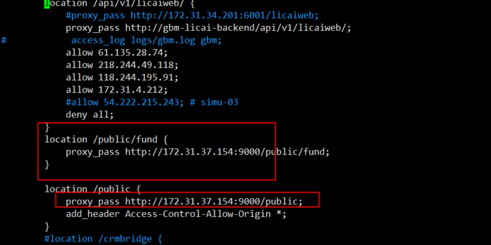 nginx跨域（The 'Access-Control-Allow-Origin' header contains multiple values '*, *）