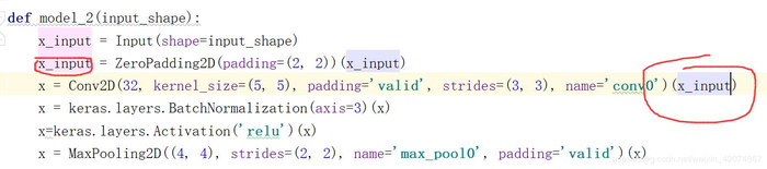 keras运行报错ValueError: Graph disconnected: cannot obtain value for tensor Tensor