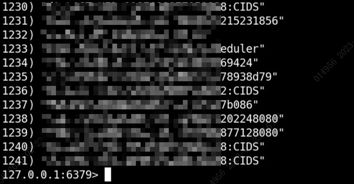 以docker方式部署的redis键值查询及清理