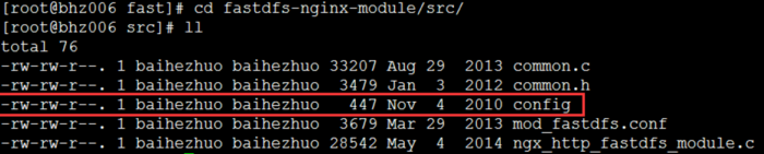 FastDFS 和nginx整合